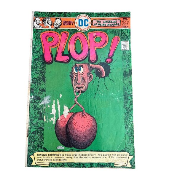 DC Comics Plop! Comic Issue #17 October 1975 The Magazine Of Weird Humor Retro - Picture 1 of 4